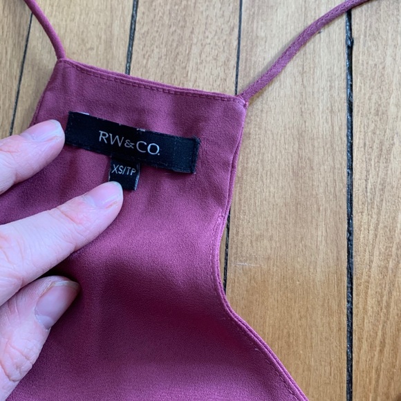 RW&Co Cami - Linen type material, Spaghetti straps - Picture 2 of 2